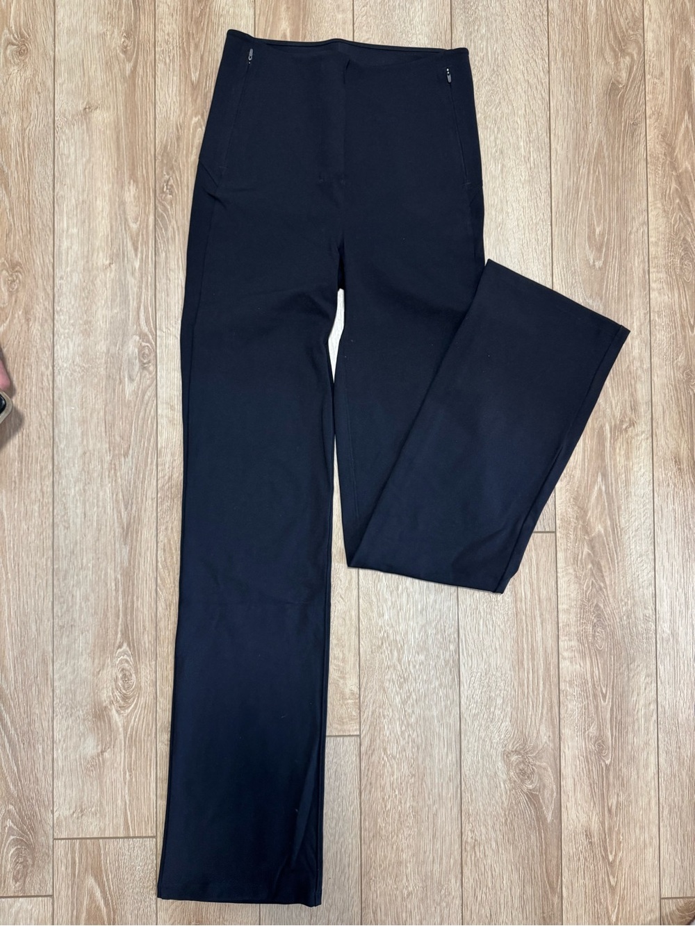lululemon athletica Women's Black Wide-Leg Stretch Pants